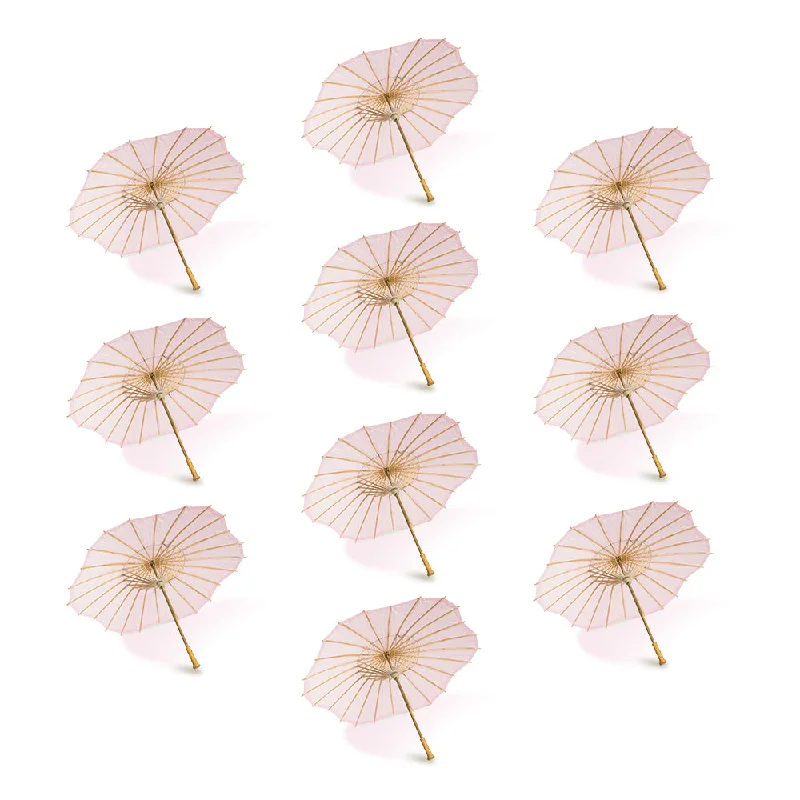 Edison light bulbs for commercial spacesBULK PACK (10-Pack) 32" Pink Paper Parasol Umbrella, Scallop Blossom Shaped with Elegant Handle