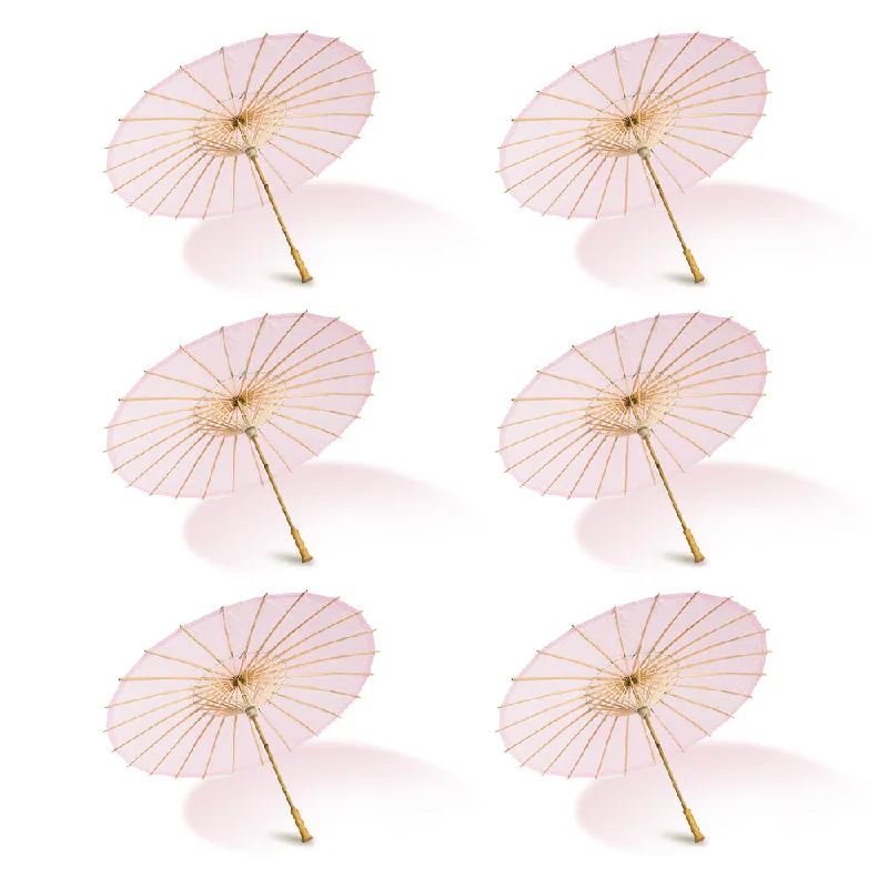 Edison light bulbs with copper basesBULK PACK (6-Pack) 32" Pink Paper Parasol Umbrella with Elegant Handle