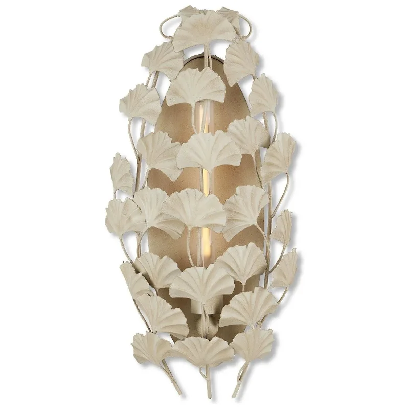 Track lighting with frosted glass shadesMaidenhair Wall Sconce