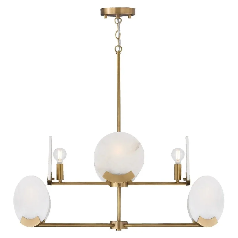 Track lighting for rental propertiesOriya Two-Tier Chandelier