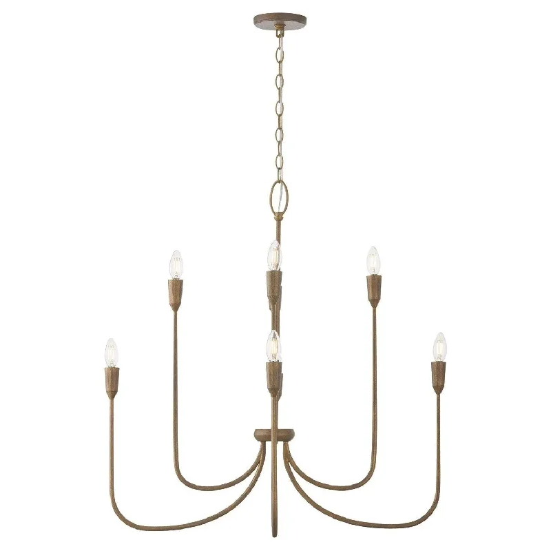 Industrial - style track lighting for loftsMarley Chandelier