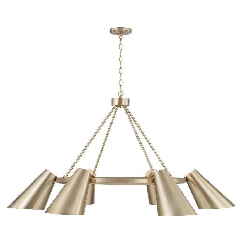 Track lighting with adjustable armsLeo Chandelier