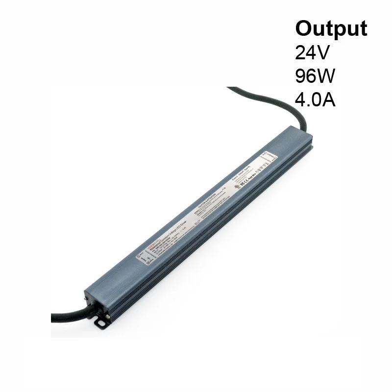 Track lighting for outdoor gardensSuper Slim VBD-024-096VWSW Non-Dimmable LED Driver, 24V 4A 96W