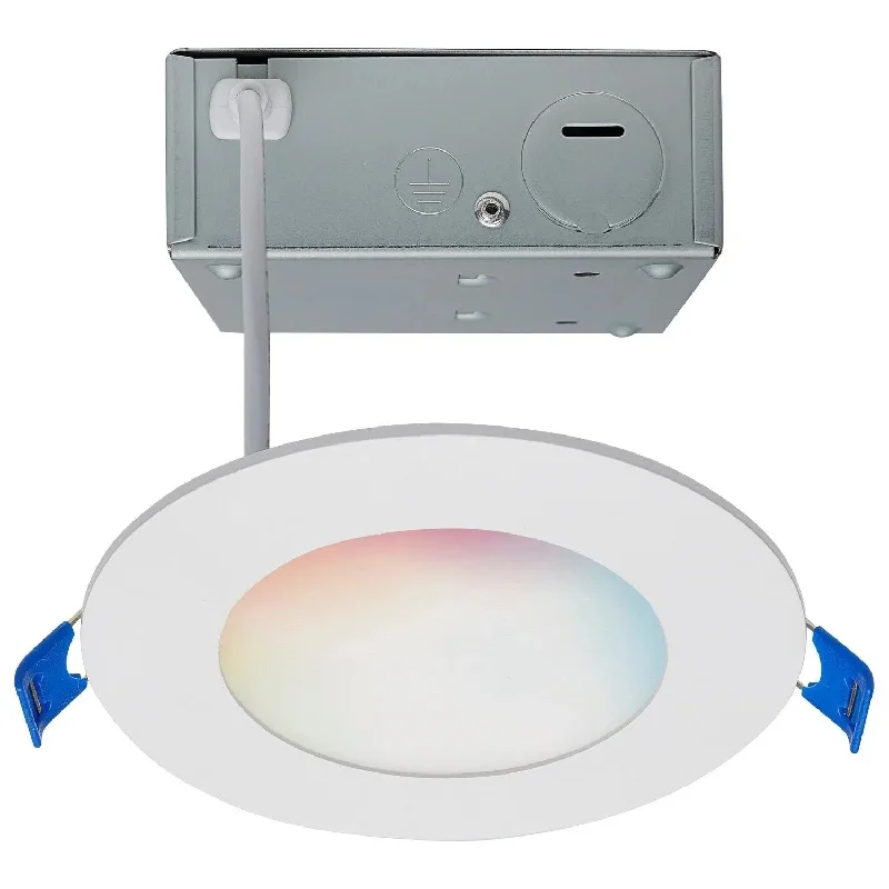 Track lighting for retail window displaysStarfish WiFi - 9 Watt Round - LED Direct Wire - Low Profile Downlight