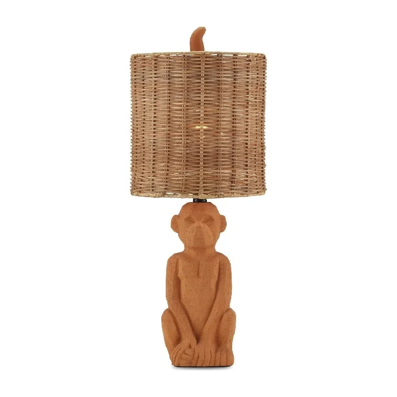 Track lighting with a decorative track designKing Louie Table Lamp