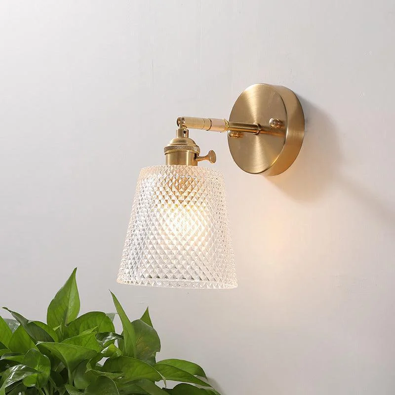 Edison style vintage light bulbsFiona Vintage Glass LED Wall Sconces