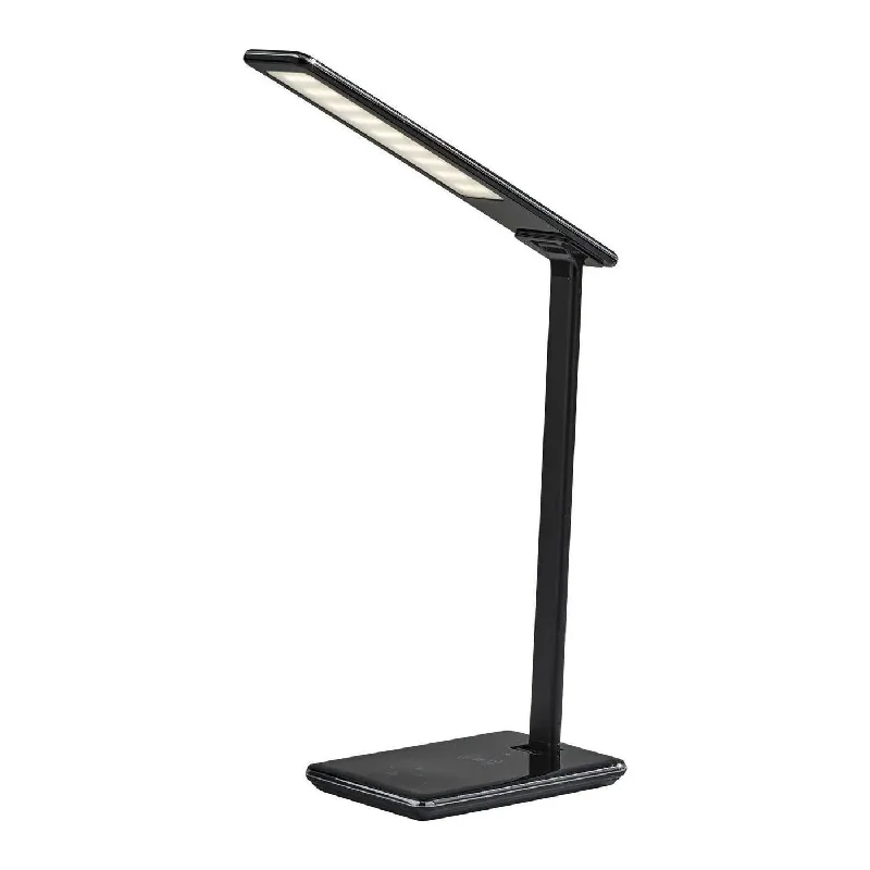 Track lighting with colored glass accentsDeclan LED Desk Lamp