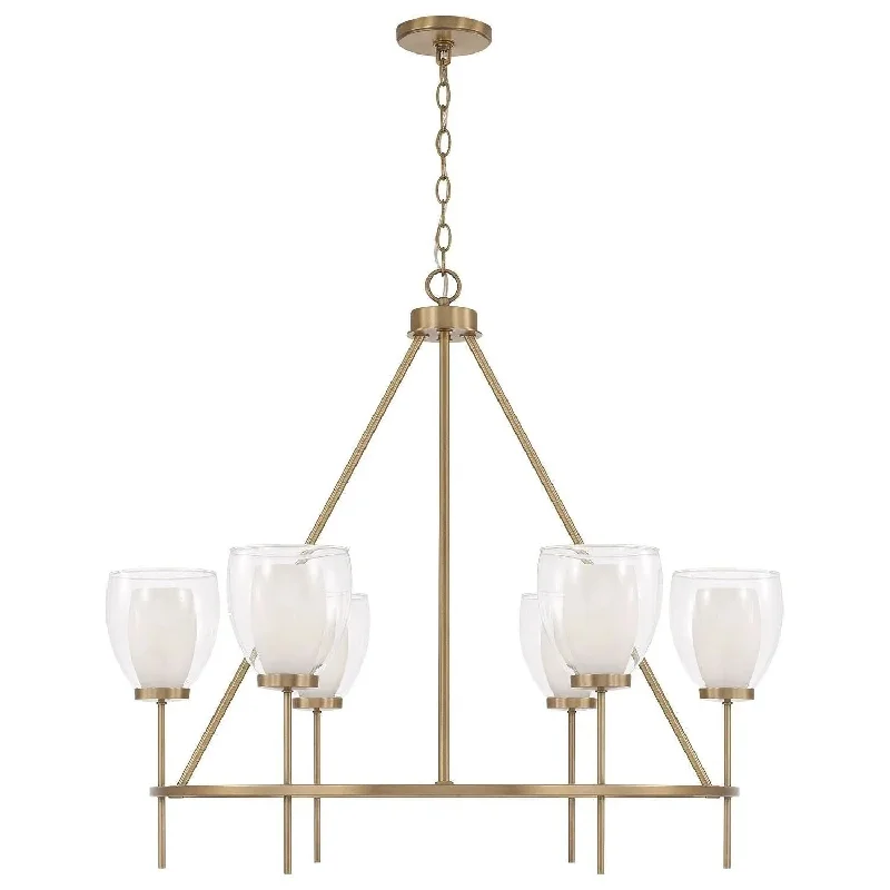 Track lighting for creating a moody atmosphereJoss Chandelier