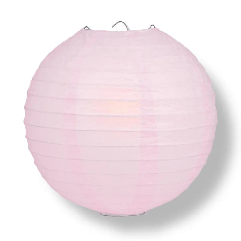 Smart dimmable Edison light bulbs for smart homes36" Pink Jumbo Round Paper Lanterns, Even Ribbing (Value Packs)