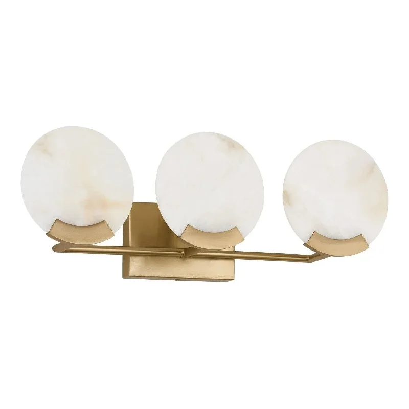 Track lighting for creating a focal pointOriya Vanity