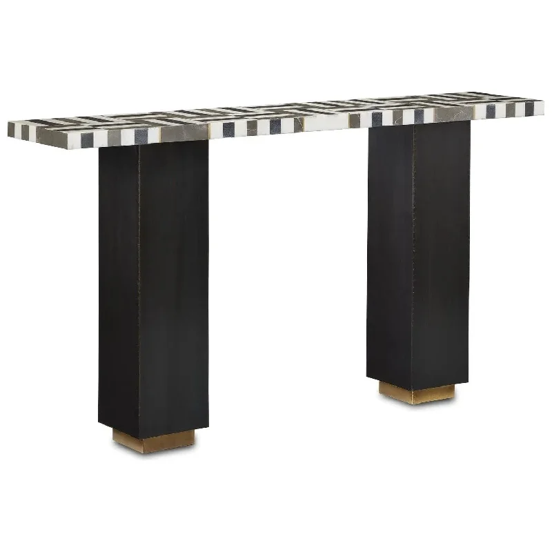 Track lighting for illuminating walkwaysGentry Console Table