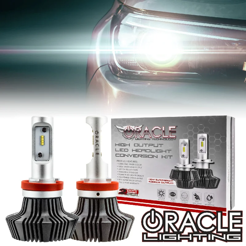 Track lighting with colored glass accentsORACLE Lighting H11 - 4,000+ Lumen LED Light Bulb Conversion Kit (High Beam)