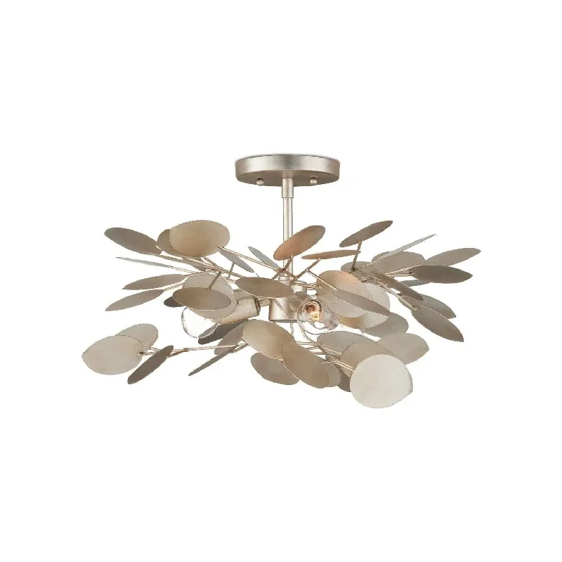 Track lighting for accentuating artworksLunaria Semi-Flush Mount