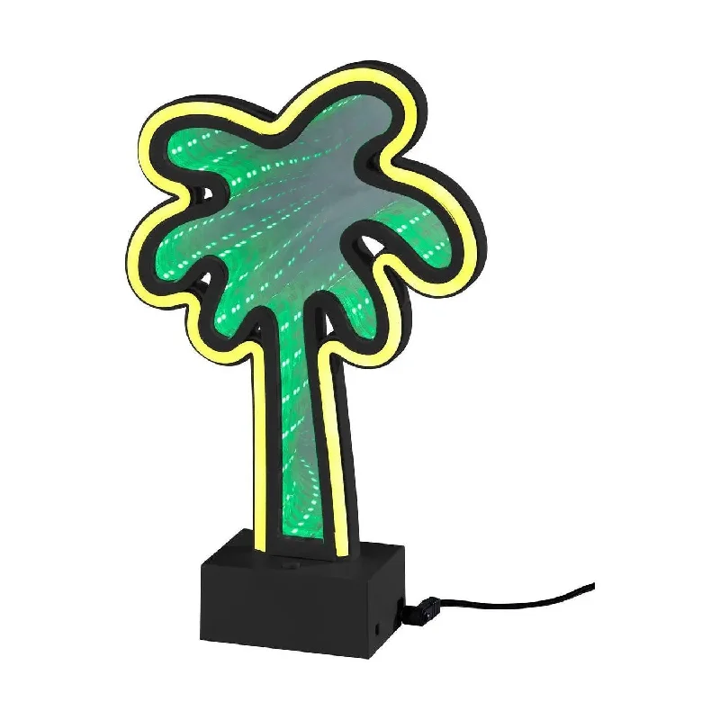 Track lighting for illuminating walkwaysInfinity Neon Palm Tree