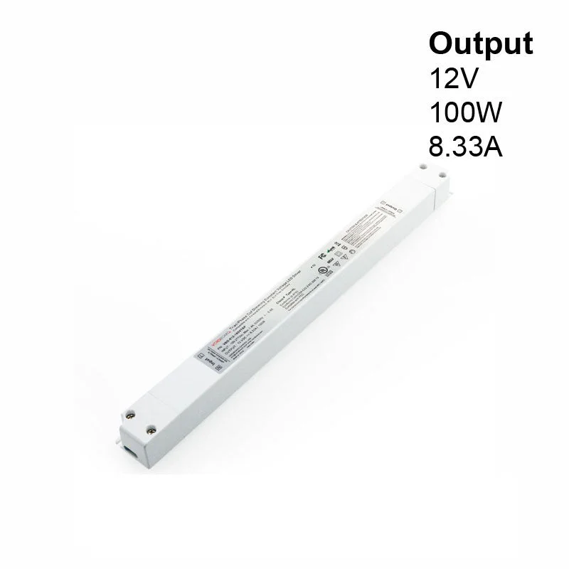 Track lighting for accentuating artworksSuper Slim VBD-012-100VTSP Triac Dimmable Constant Voltage LED Driver, 12V 8.33A 100W