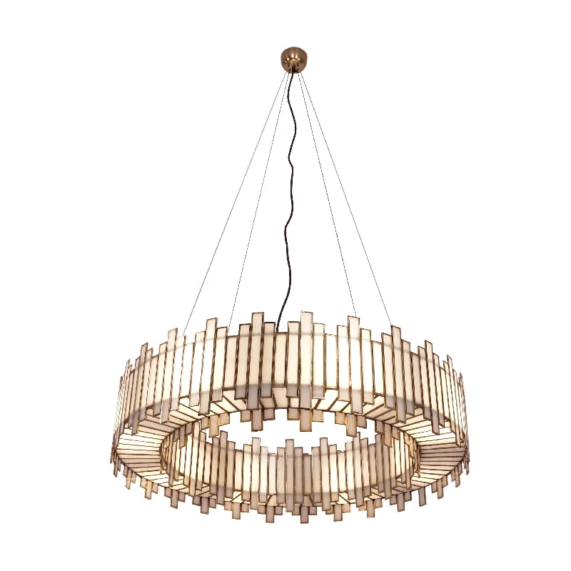 Industrial Iron Chandeliers for Loft - Inspired SpacesGoldy Chandelier