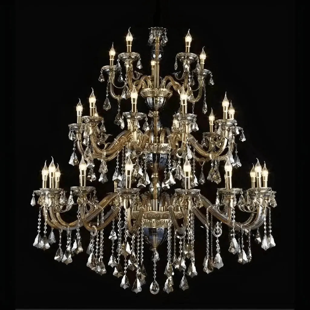 Chandeliers with Dimmable Lights for Ambiance ControlAureate Golden Finish Antique Chandelier (8026)