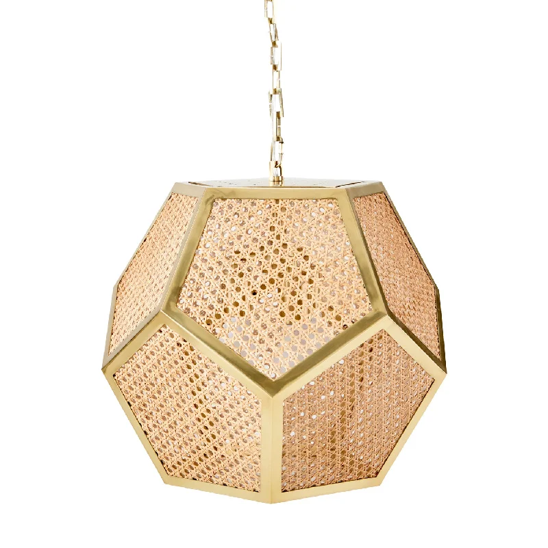 Chandeliers with Metal Frames in Gold FinishBellport Pendant