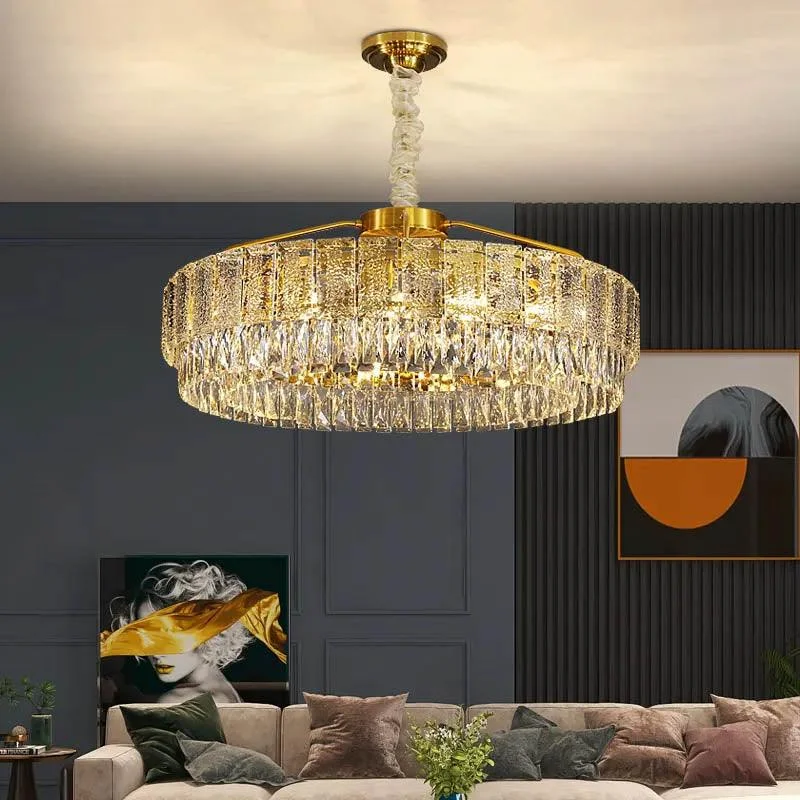 Ceiling - Mounted Chandeliers for Standard CeilingsCirque d'Or Crystal Chandelier(SR20294/80)