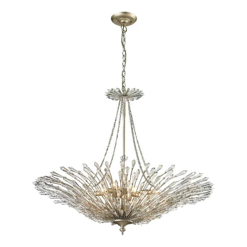 Chandeliers with Pendant Lights for a Stylish LookViva 37" Wide 8-Light Chandelier