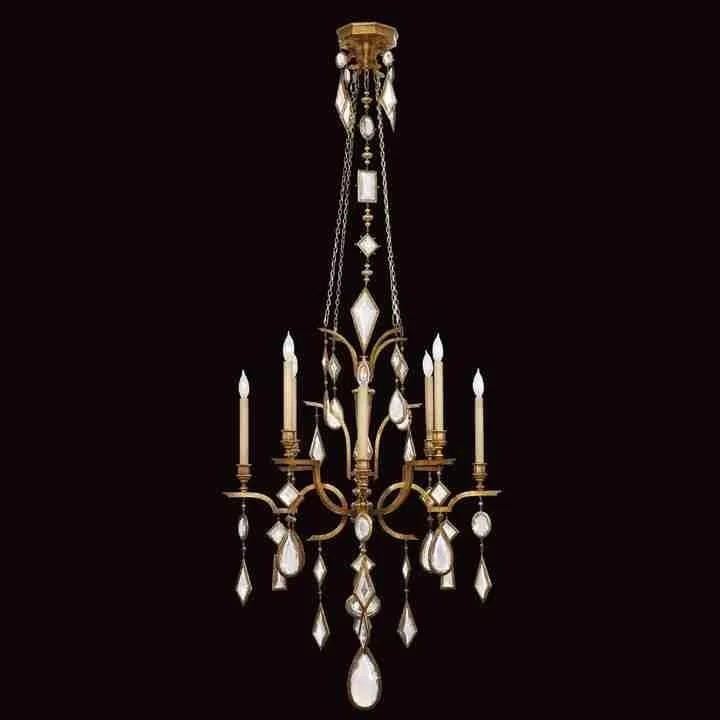 Chandeliers with Sputnik - Style Design for a Futuristic VibeEncased Gems Chandelier