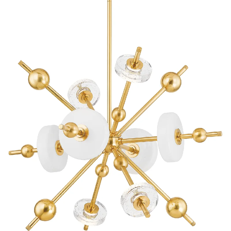 Chandeliers with Metal Frames in Bronze FinishMaynard 8-Light Chandelier