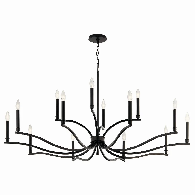 Chandeliers with Dimmable Lights for Ambiance ControlMalene 14 Light Chandelier