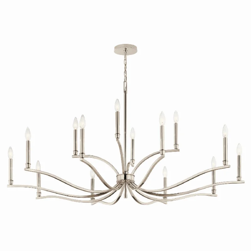 Chandeliers with Multiple Lights for Maximum IlluminationMalene 14 Light Chandelier