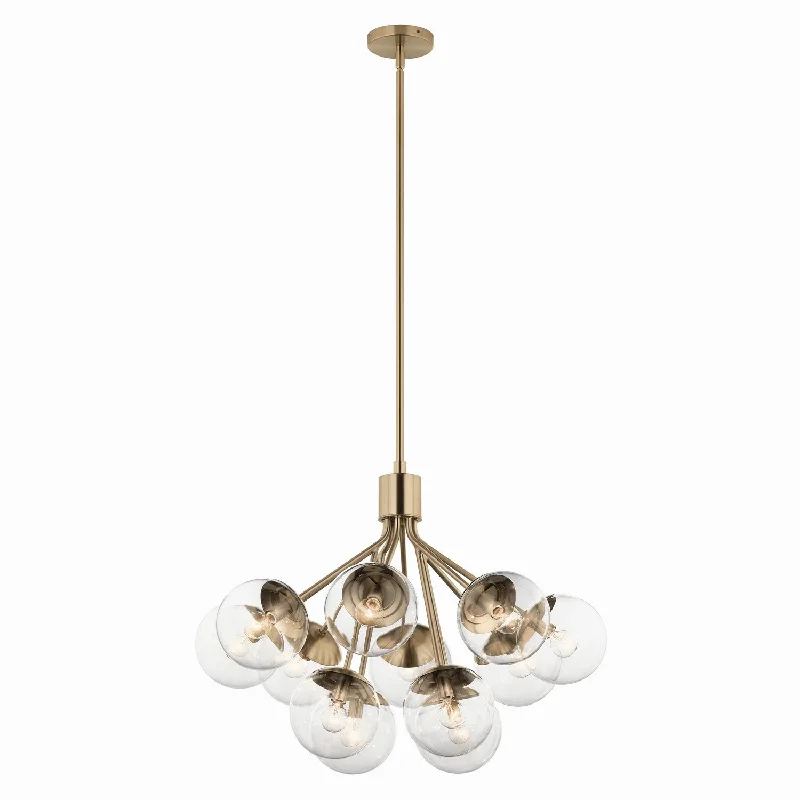 Chandeliers with Multiple Lights for Maximum IlluminationSilvarious 12 Light Chandelier Convertible