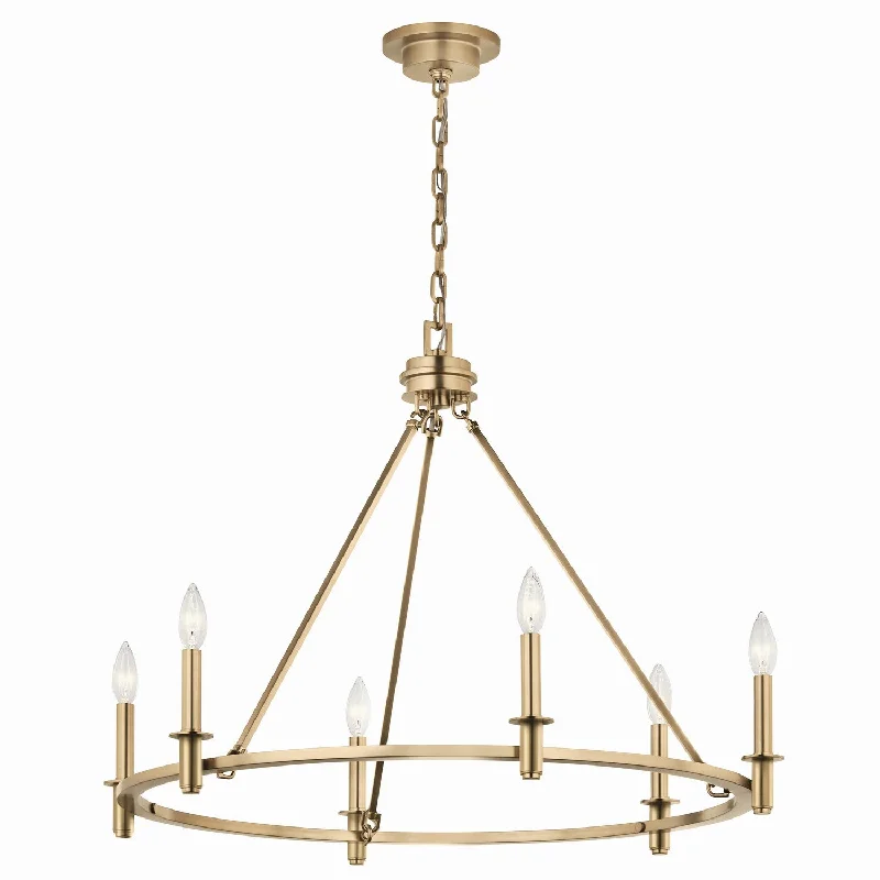 Victorian - Inspired Chandeliers with Ornate DetailsCarrick Six Light Chandelier