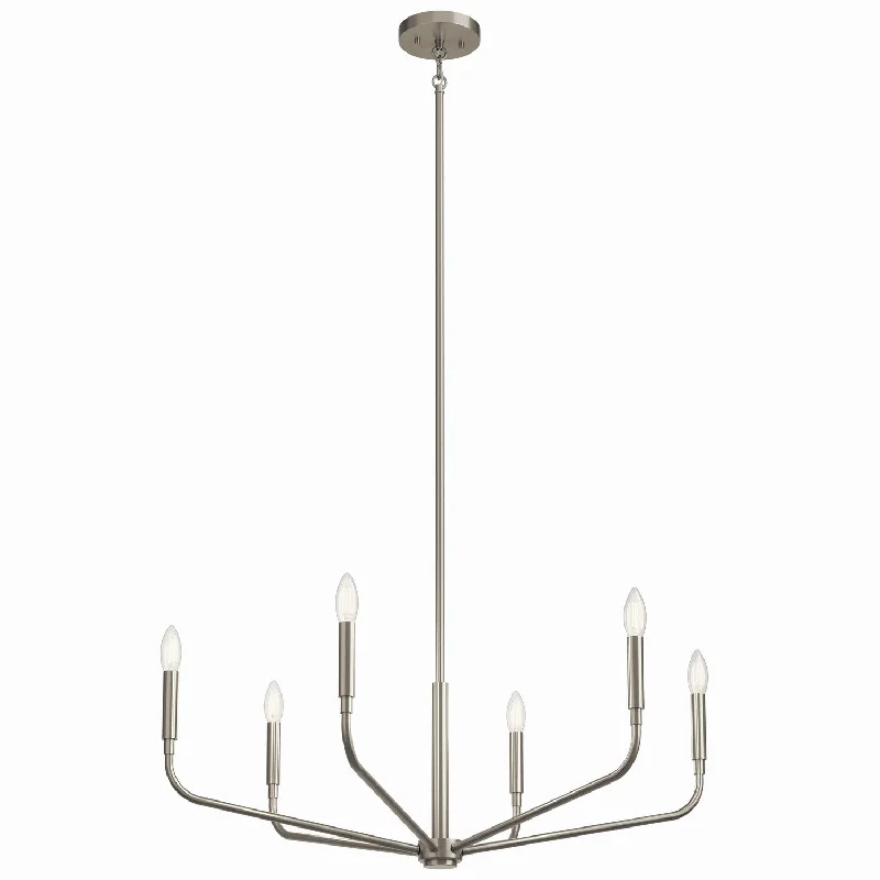 Ceiling - Mounted Chandeliers for Standard CeilingsMadden Six Light Chandelier