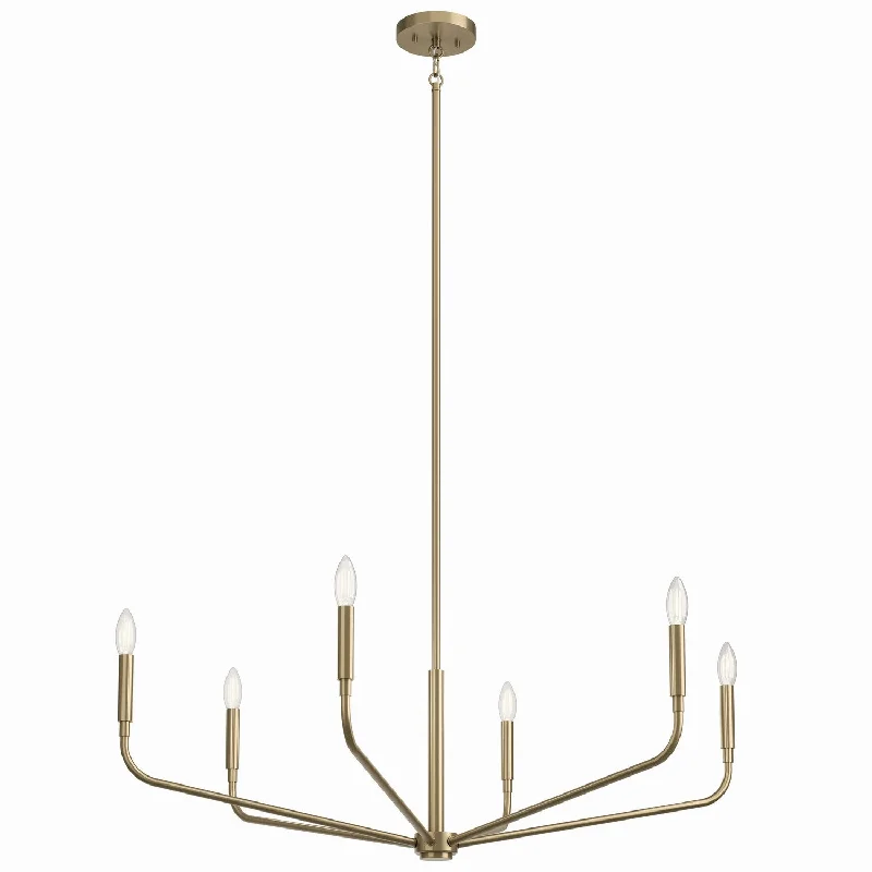 Chandeliers for Living Rooms to Create a Focal PointMadden Six Light Chandelier