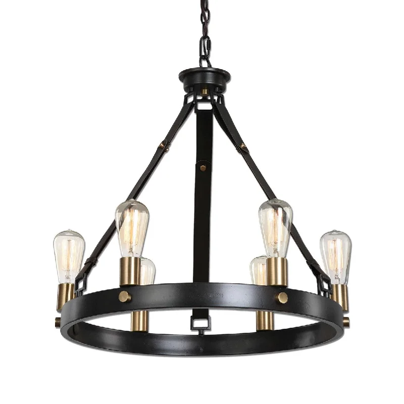 Chandeliers with Venetian Glass for a Luxurious LookMarlow, 6 Lt. Chandelier