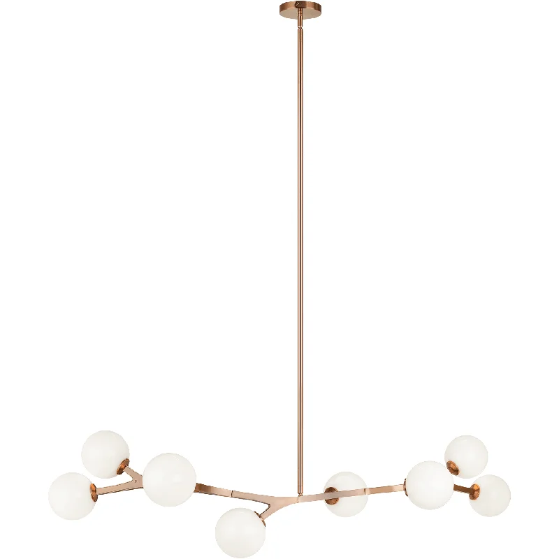 Chandeliers with Metal Frames in Copper FinishRami Chandelier