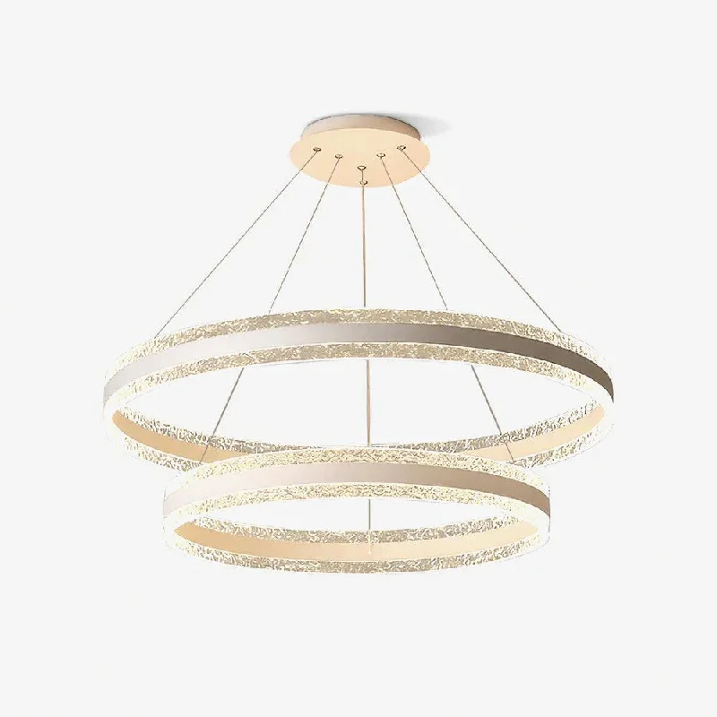 Mini Chandeliers for Adding Charm to Small SpacesModern Circle LED Chandelier