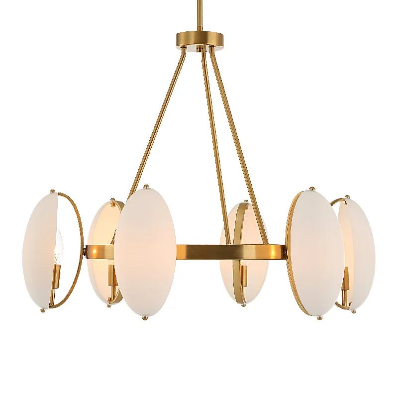 Chandeliers for Dining Rooms to Set the Mood for MealsOviform, 6 Lt Chandelier