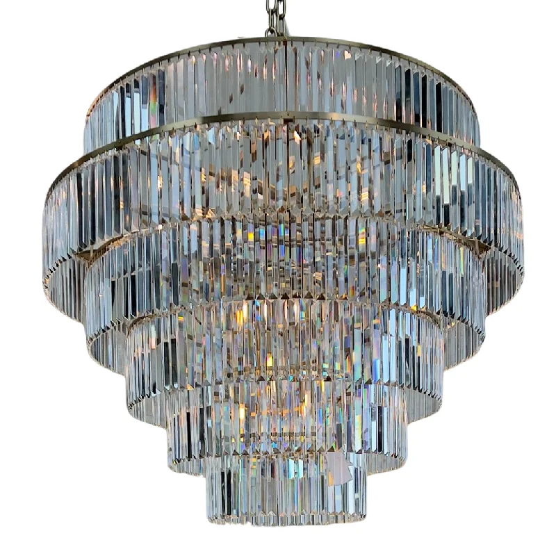 Chandeliers with Dimmable Lights for Ambiance ControlPolaris Crystallin Chandelier