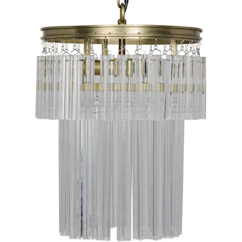 Traditional Brass Chandeliers for Classic InteriorsToby Chandelier, Antique Brass and Crystal