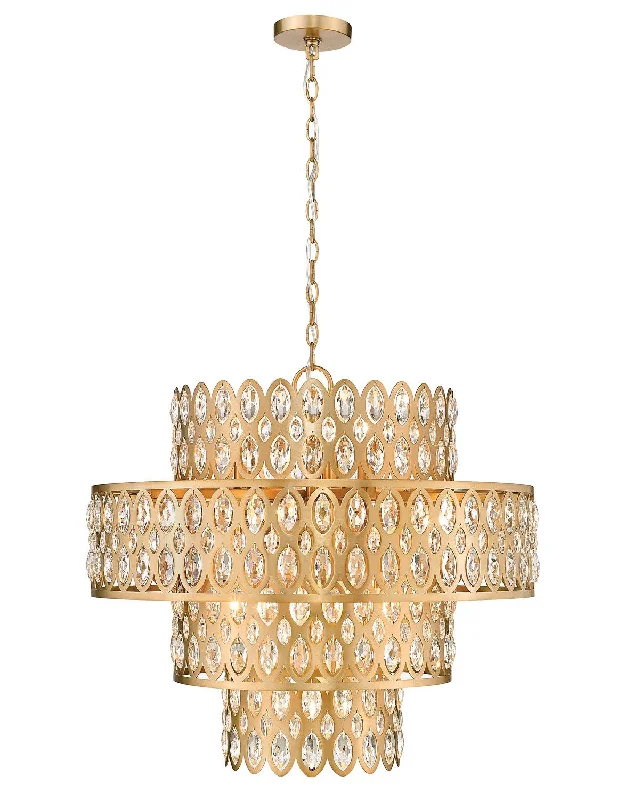 Bohemian - Style Beaded Chandeliers for Eclectic DecorDealey 13 Light Chandelier