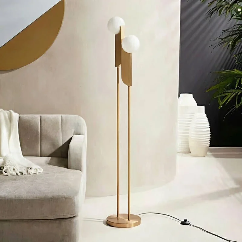 Smart Floor Lamp with Voice Control and Bluetooth ConnectivityAndela Floor Lamp