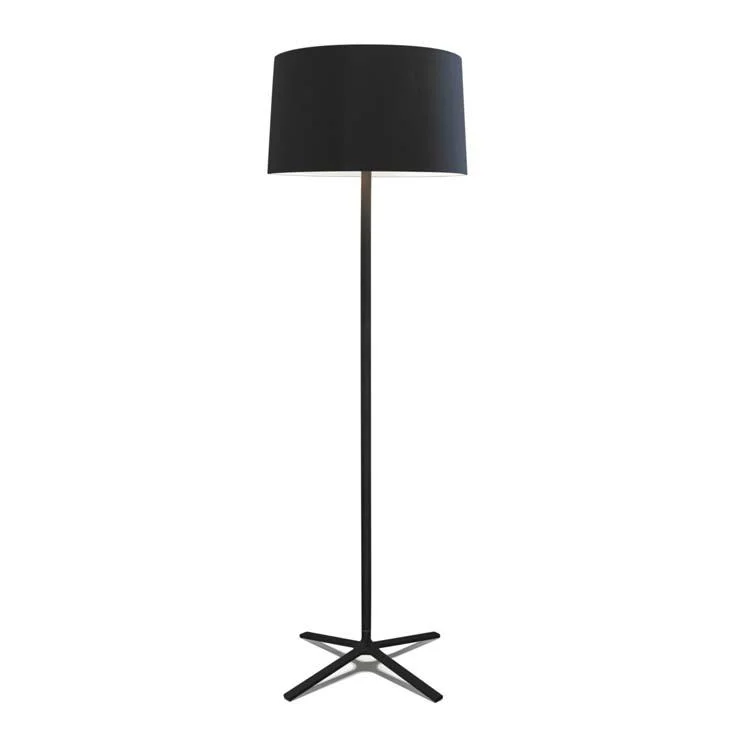 Dimmable Floor Lamp for Adjustable Lighting AmbianceBelmont Black Floor Lamp with Shade - ID 8129