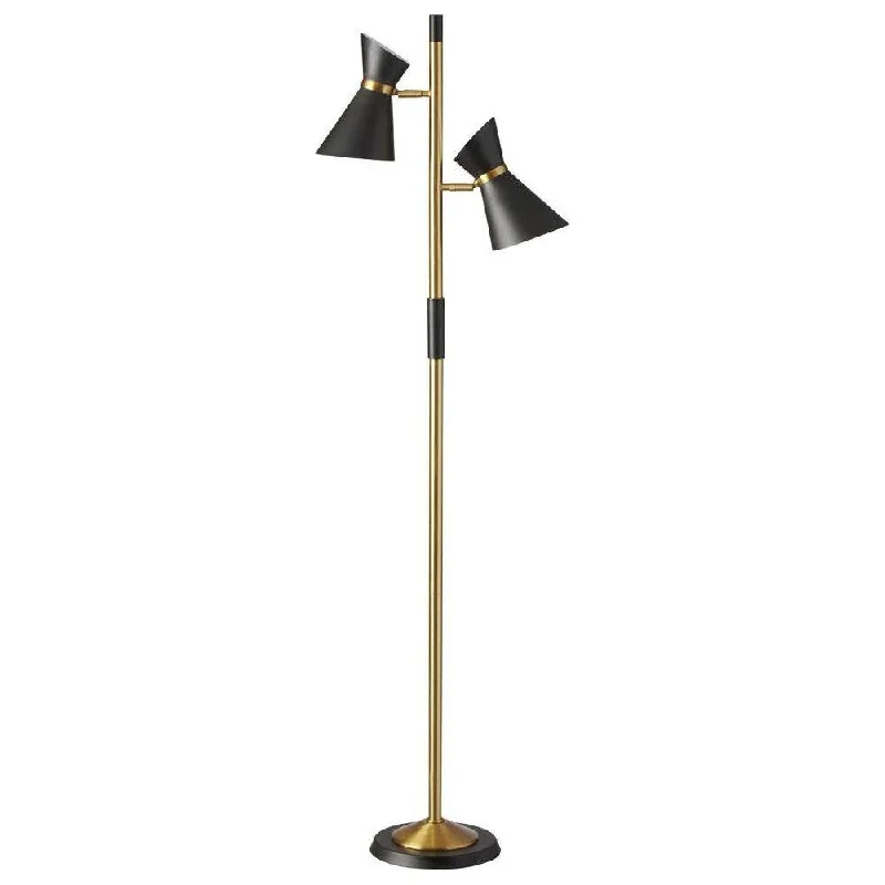 Industrial Style Floor Lamp with Exposed Bulbs for Loft ApartmentsMid Century Modern Floor Lamp