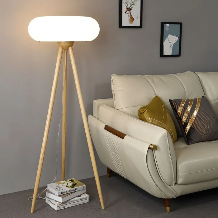 Smart Floor Lamp with Voice Control and Bluetooth ConnectivityDorjee Floor Lamp