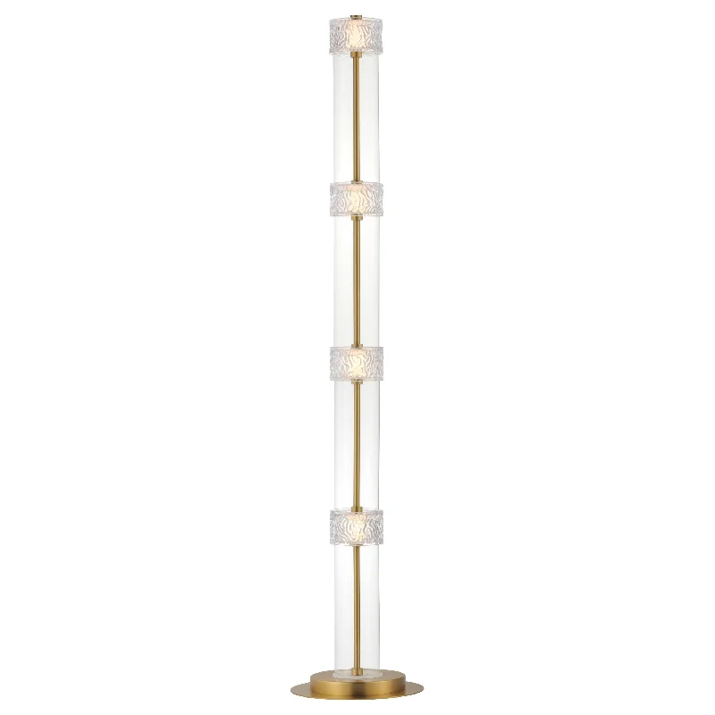 Metal Floor Lamp with a Matte Black Finish for a Sleek LookElysian 4-Light LED Floor Lamp