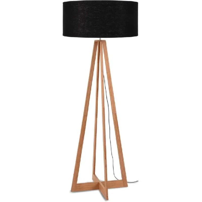 Bohemian Inspired Floor Lamp for Eclectic Home DecorEverest Floor Lamp - Black Shade - Its About RoMi