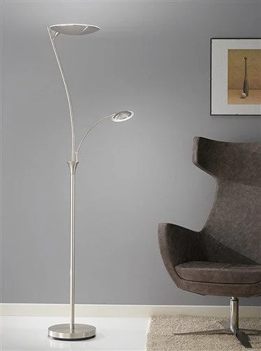 Metal Floor Lamp with a Matte Black Finish for a Sleek LookFranklite Led Mother And Child Standard Lamp 290mm DISCONTINUED