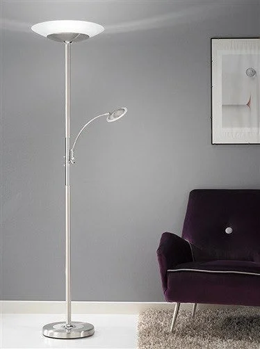 Rustic Farmhouse Style Floor Lamp for Cozy BedroomsFranklite Led Mother And Child Standard Lamp 430mm DISCONTINUED