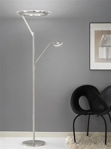 Fabric Floor Lamp with a Linen Shade for a Relaxed AestheticFranklite Led Mother And Child Standard Lamp 480mm DISCONTINUED