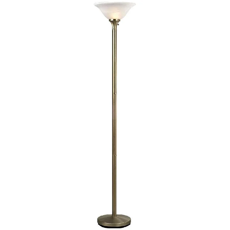 Wood Floor Lamp with Natural Grain for a Warm and Organic FeelFloor Lamp