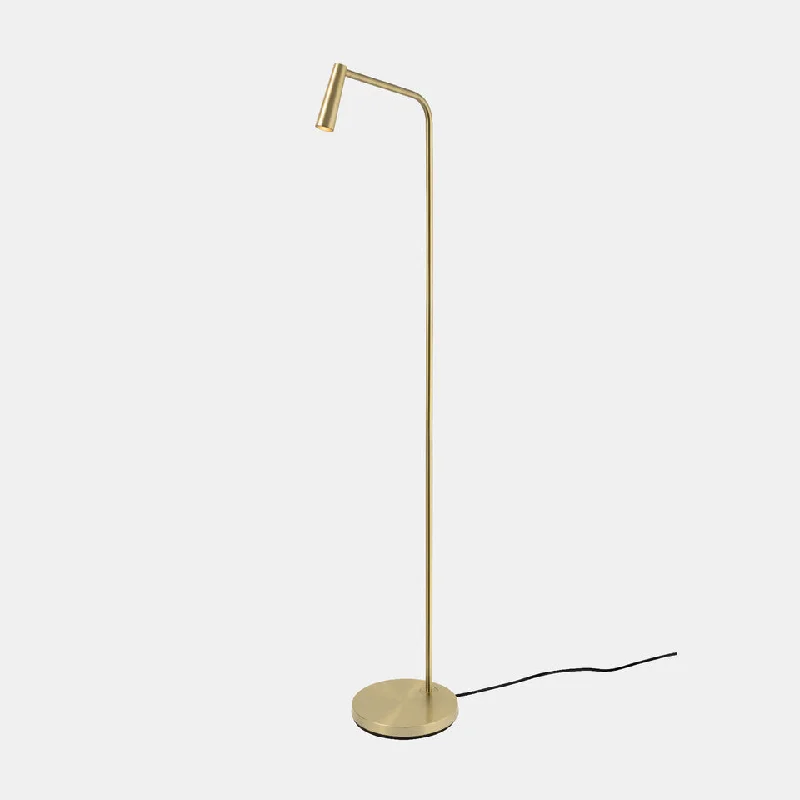 Smart Floor Lamp with Voice Control and Bluetooth ConnectivityGAM Matt Gold Directional Floor Light - ID 10730